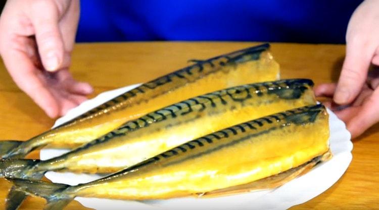 Our cold smoked mackerel is ready!