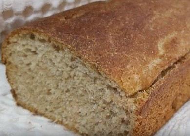Šíleně chutný a zdravý celozrnný moukový chléb bez výrobce chleba