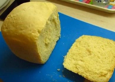cuociamo delizioso pane su kefir in una macchina per il pane: una ricetta con foto e video passo-passo.