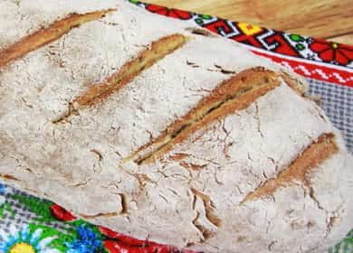 Probieren Sie hefefreies Brot - backen Sie es zu Hause im Ofen