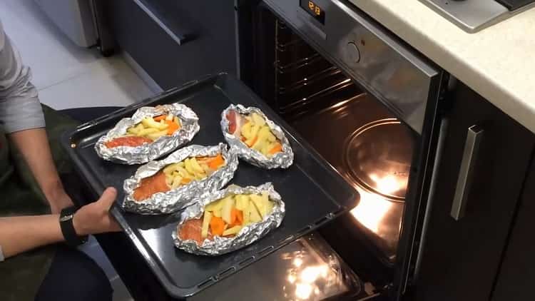 Preriscalda il forno per cucinare