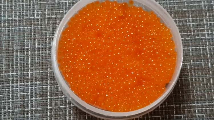 Forellenkaviar salzen - ein schneller Weg zum Salz
