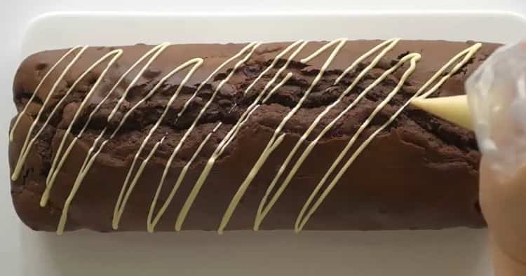 الكعك لذيذ الكرز الشوكولاته - وصفة بسيطة وسريعة.