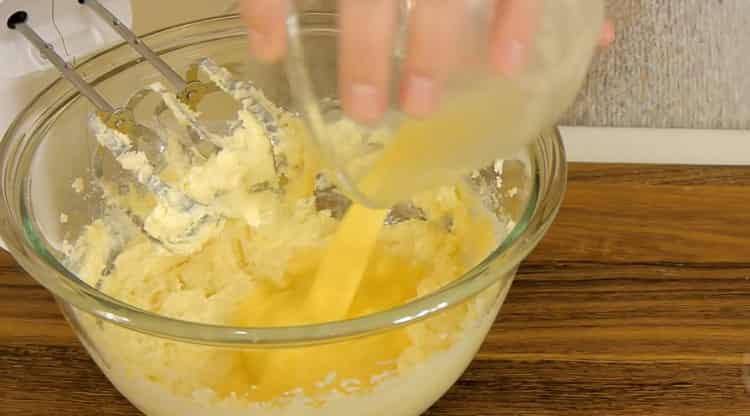 Přidejte máslo, aby se muffin