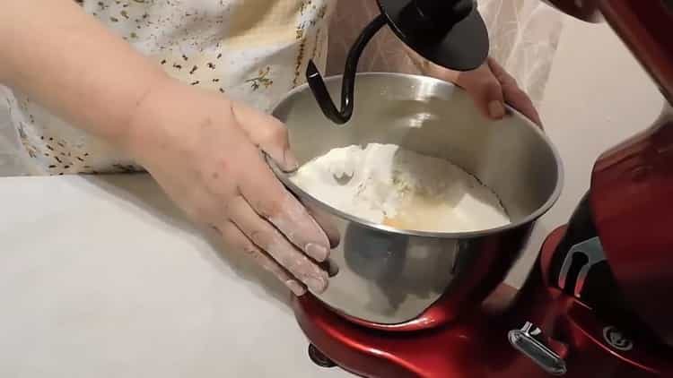 Chcete-li připravit koláče na vodě, připravte ingredience