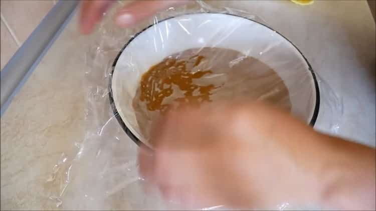 Oplatka rolka recept - karamelový krém