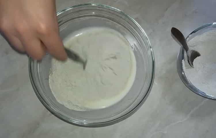 Norėdami gaminti ruginius pyragus, paruoškite ingredientus