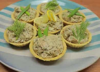 Tuna at Parmesan tartlets - ang perpektong pampagana sa holiday