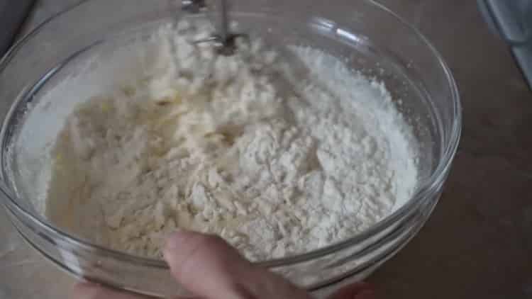 Kombinujte ingredience, abyste vytvořili vafle