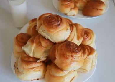 Paano malaman kung paano gumawa ng masarap na pastry para sa mga buns na may dry yeast