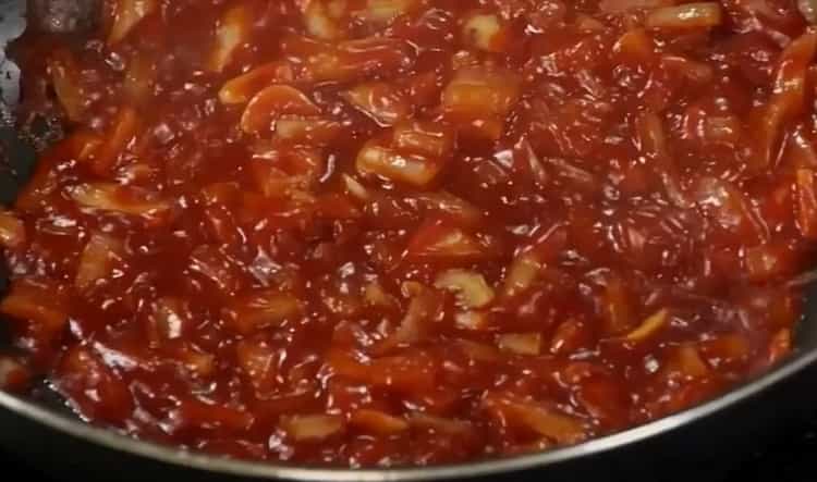 Спагети домати сос стъпка по стъпка рецепта със снимка