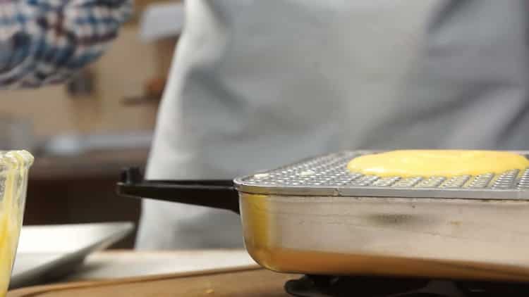 Involtini croccanti in un waffle - una ricetta per cucinare a casa