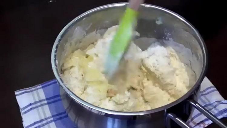 Adjon hozzá finn tortillákat a tészta elkészítéséhez