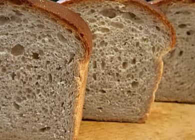 Pšeničný žitný chléb - zdravý a chutný