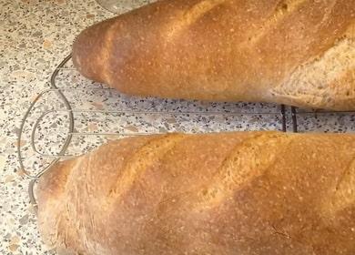 Sourdough bran bread para sa isang slim figure