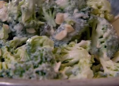 Ετοιμάζουμε μια ενδιαφέρουσα σαλάτα με μπρόκολο: μια συνταγή με βήμα προς βήμα φωτογραφίες και βίντεο.