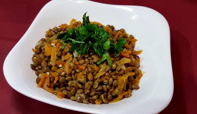 Ngayon alam mo na. kung paano lutuin ang masarap na lentil para sa isang side dish.