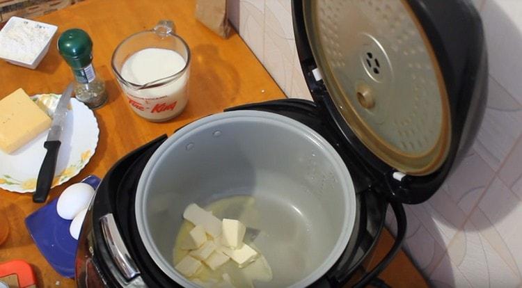 V počtu vícesložkových mís jsme rozložili máslo.