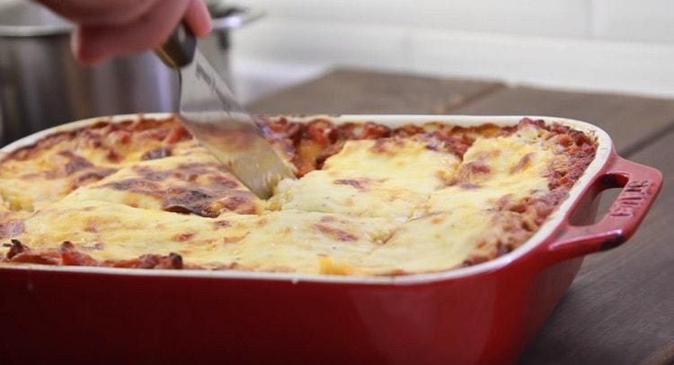 Mint láthatja, a lasagna receptje valójában nem annyira bonyolult.