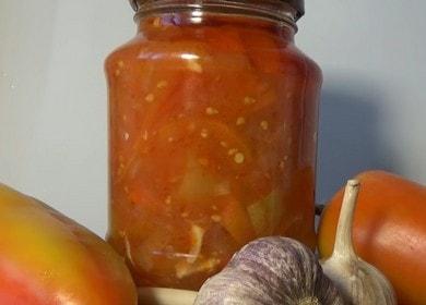 Bulharský pepř a rajčatová leche na zimu 🥫