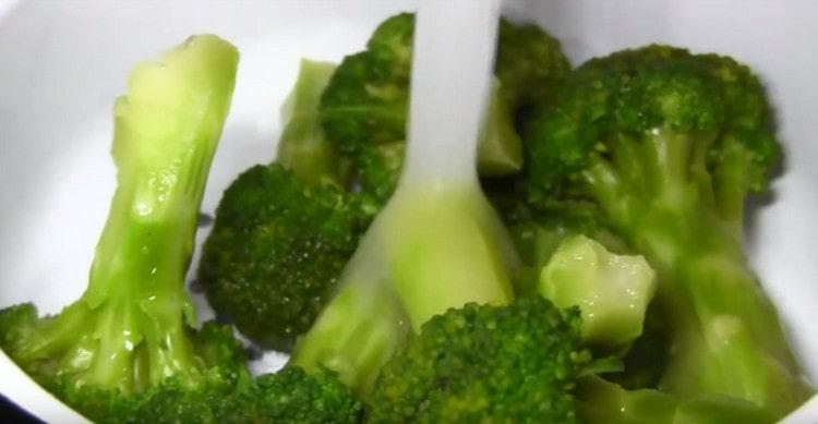 Maghanda ng broccoli para sa sopas