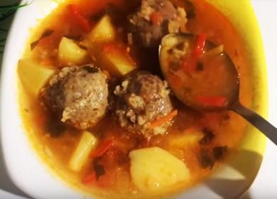 Как да научите как да приготвите вкусна супа от кюфте с проста рецепта 🥣