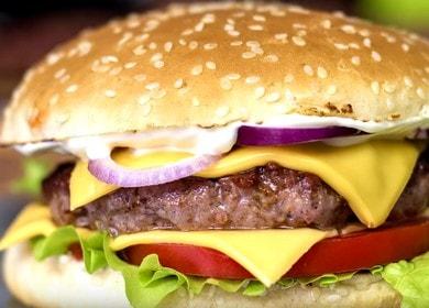 Egy recept egy isteni házi sajtburger 🍔 számára