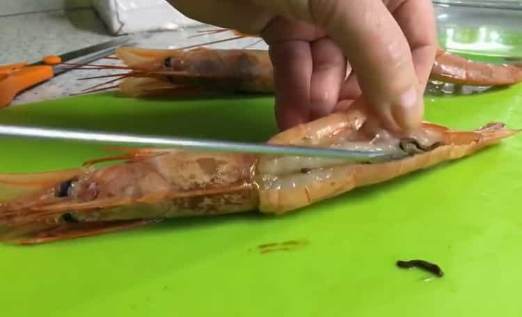 argentinské krevety, jak vařit