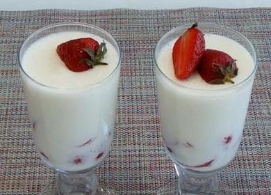 Strawberry Blanmange Masarap na Recipe ng Recess 🍓
