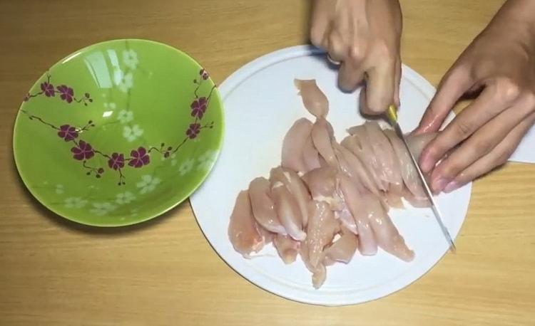 miten tattari nuudelit kypsennetään kanan ja vihannesten kanssa