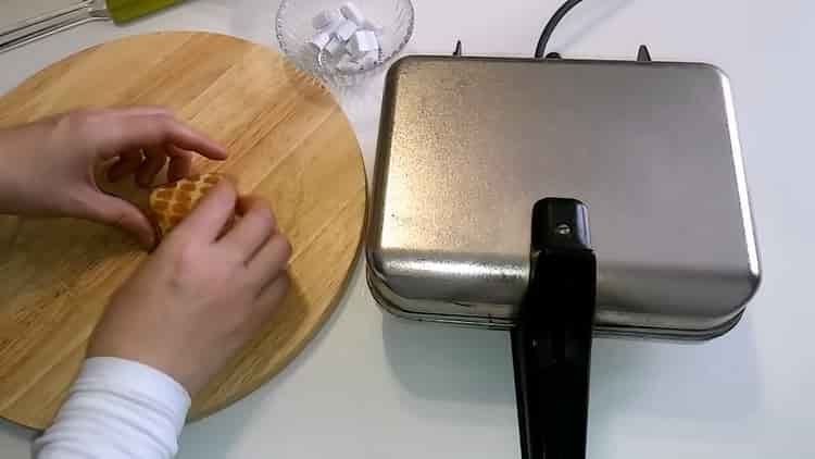 За домашно приготвени вафли оформете плик