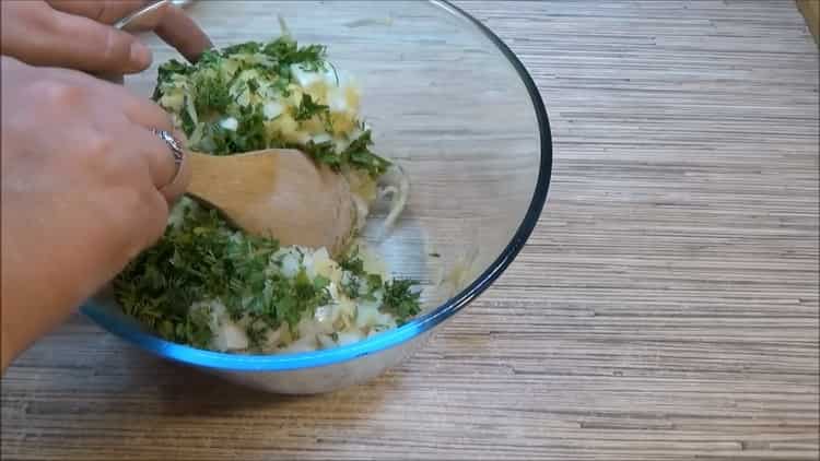 Připravte ingredience na bramboráčky