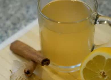 Tè verde con zenzero e limone - molto gustoso e sano ☕