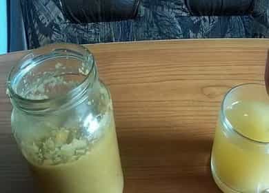 Zubereitung einer Vitaminmischung aus Ingwer mit Zitrone und Honig zur Erhöhung der Immunität 🍯