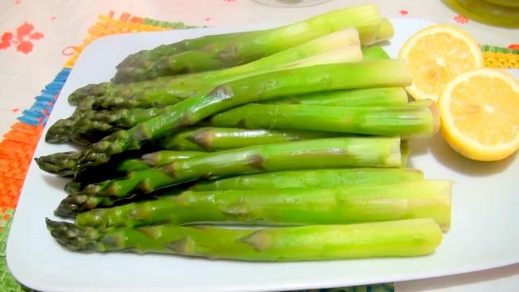 Tingnan kung paano magluto ng asparagus