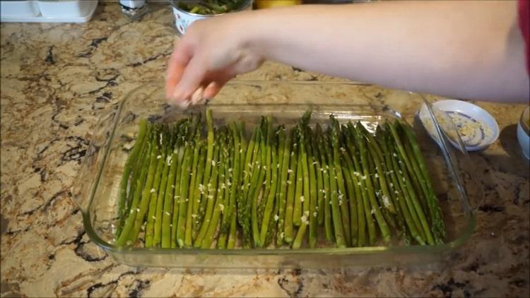 Paano magluto ng berdeng asparagus hakbang-hakbang na recipe na may larawan