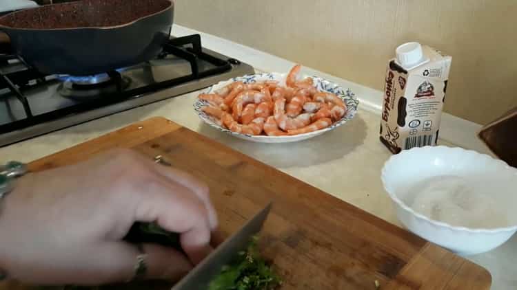 king prawns chop gulay