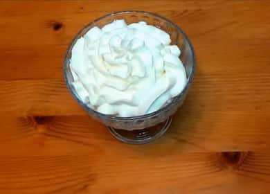 Cream mula sa Mascarpone hakbang-hakbang na recipe na may larawan