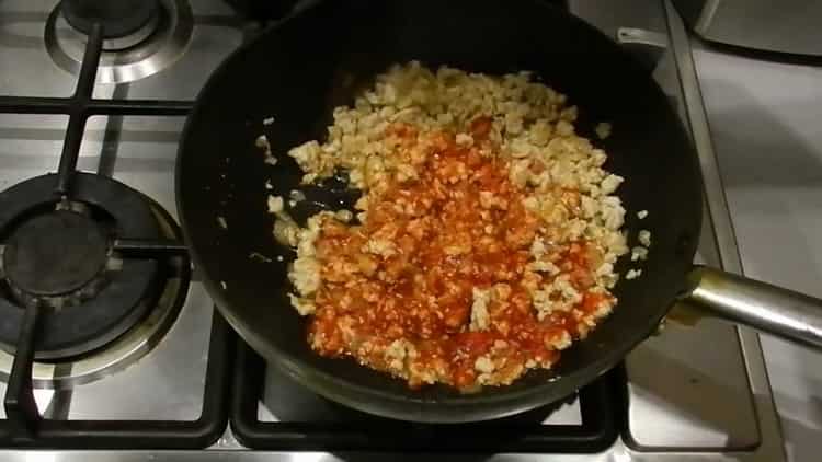 Per preparare le lasagne, mescola gli ingredienti