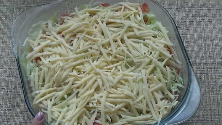 Για να γίνουν τεμπέλης ροδάκια λάχανο, τυρί αράπικο