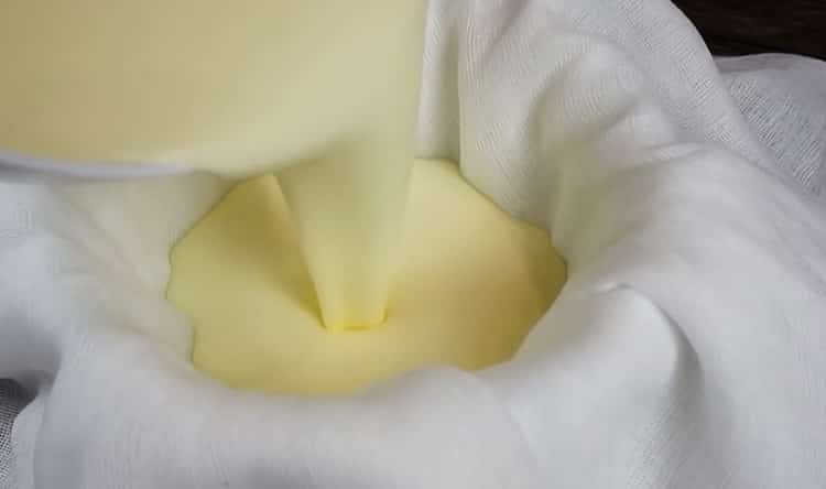 Empfindlicher Mmaskarpone Käse zu Hause