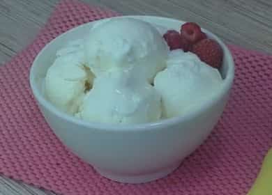 Fagylalt jégkrém fagylaltból otthon cream