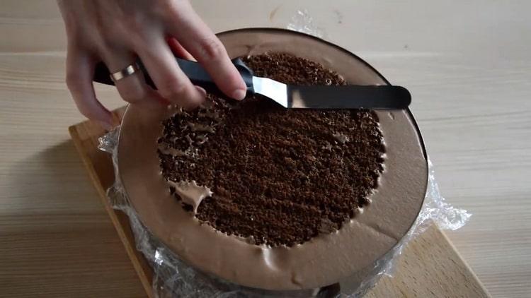 Безумно вкусна торта с три шоколадови муса
