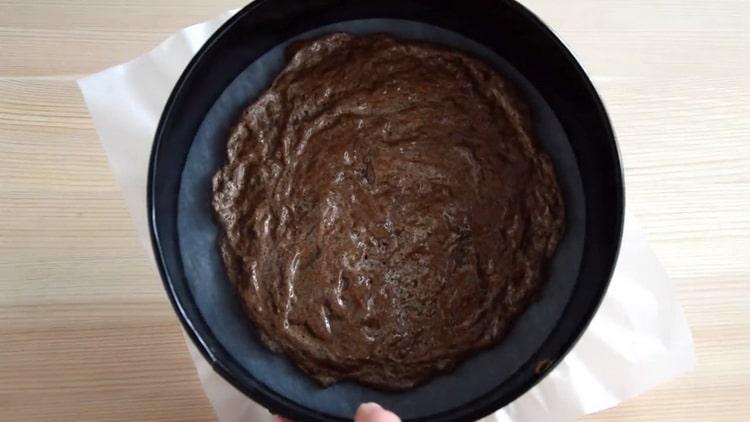 Για να κάνετε ένα κέικ, ετοιμάστε ένα καλούπι