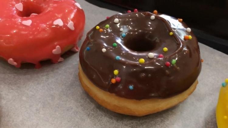 Ein einfaches Rezept für die Herstellung von amerikanischen Donuts