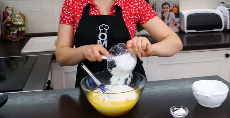 Lisää jauhoja vohvelien valmistamiseksi
