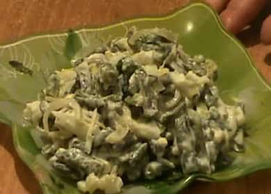 Wie lernt man, wie man einen köstlichen Salat mit grünen Bohnen kocht?