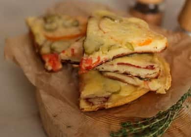 Ang isang simpleng recipe para sa masarap na pizza masa sa isang pan 🍕