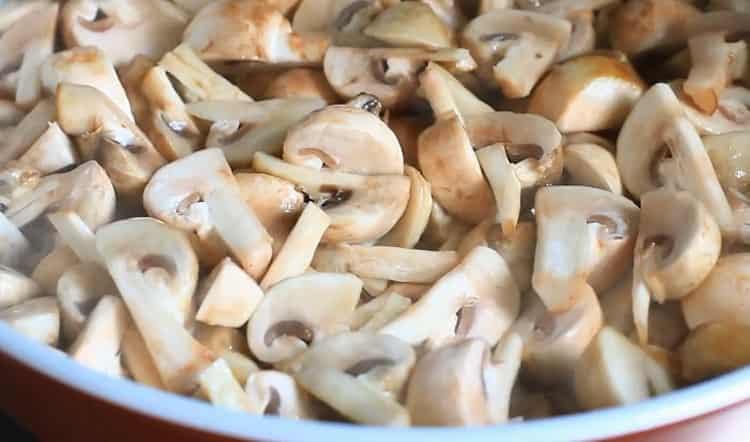 Vařit, smažit houby