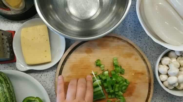 Μαγειρέψτε γεμιστά καλαμάρια στο φούρνο